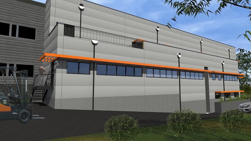 GSK gyógyszergyár bővítése, Gödöllő 02.jpg